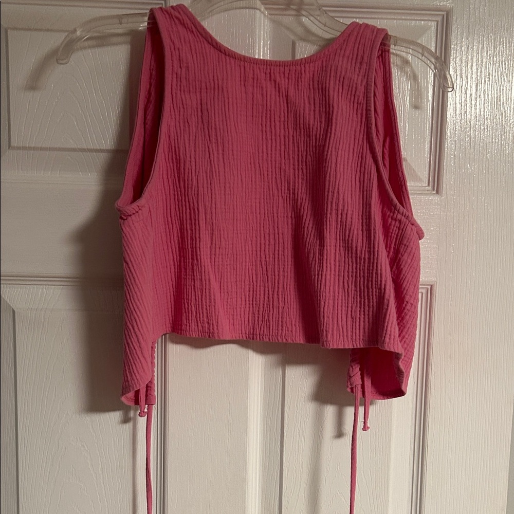 Pink Sleeveless Zara Women's Top